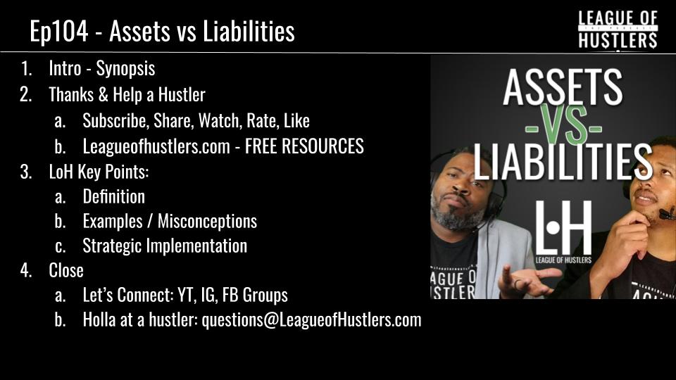 LoH Assets VS Liabilities Episode Graphic