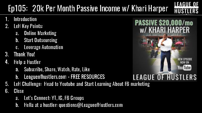 Khari Harper Passive Income